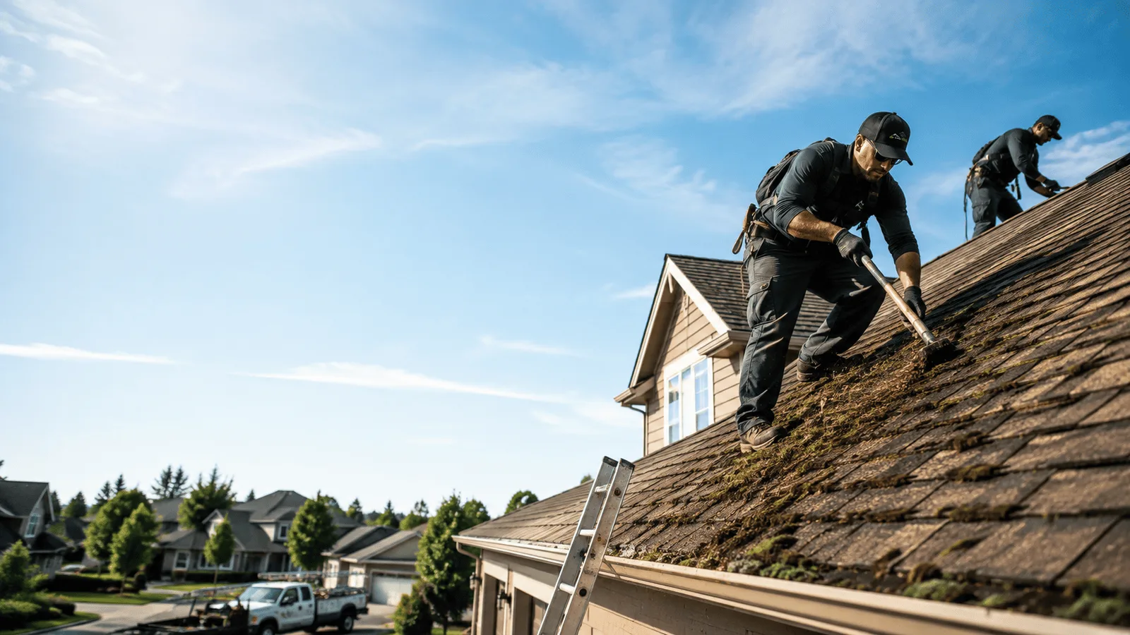 Roof Moss Removal in Tehachapi, CA near me
